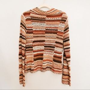 David Brooks hand knitted sweater